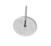 Zymoplas Torta Fiore Portatile Riutilizzabile Lavabile Antiruggine Anticorrosivo Supporto da cucina per domestico Chiodi Accessori per utensili, 4x6.5 cm