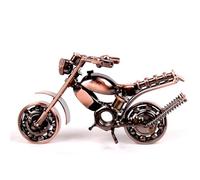 Zymoplas Veicoli autentici in vero metallo - Motocicletta realistica dettagliata e posizionabile - Per la visualizzazione di modelli in metallo