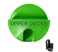 Zyn - Fondina per aletta parasole per auto, con stampa 3D, compatibile con tutte le lattine Zyn (verde)