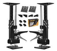 Zyncove 2 in 1 Multi braccio risparmio di lavoro, 2 attrezzi multifunzione per sollevamento manuale, con asta di supporto per carrello e morsetti per la lavorazione del legno, sollevatore per attrezzi