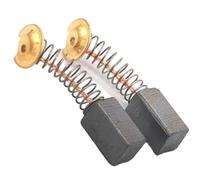 ZYNCUE 10Pcs Spazzola Di Carbone Per Seghe Circolari Smerigliatrici angolari Motori Elettrici 6.5X7.5X13.5Mm Utensili Elettrici Accessori di Ricambio Microfibra Pastiglie di Pulizia Filtro Pre-Motore