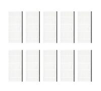 ZYNCUE 4/10Pack Filtro di Ricambio Per Ihome Per Autovac Ihrv6 Ihrv11 Robot Aspirapolvere Filtro Ad Alta Efficienza Strumenti di Pulizia Accessorio Lavabile Pre-Motore Filtro Cordless Aspirapolvere