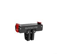 ZYNCUE Adattatore a sgancio rapido per DJI Action 5-Pro Supporto magnetico Interfaccia Accessori per fotocamera con attacco a vite da 1/4 a baionetta pieghevole a due ganasce