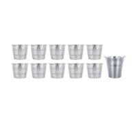 ZYNCUE Barbecue Pellet Grill Foglio di Alluminio Grasso Secchio Foderato Esterno Bbq Traeger Nuovo