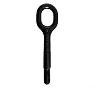 ZYNCUE Gancio di traino per paraurti anteriore per Tesla Model 3 2017-2023 compatibile con 1077570-00-D, gancio di traino in alluminio, 25 x 12 x 5 cm, nero