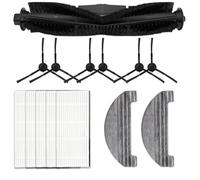 ZYNCUE Kit di accessori per aspirapolvere M8 Pro con spazzola a rullo principale, spazzole laterali, filtri e panni per mocio, parti di ricambio (A)