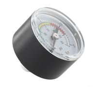 ZYNCUE Manometro di ricambio per pompe a sabbia Intex da 14 e 16 pollici, confezione da 2 con anello O-per, doppia scala in acciaio inossidabile