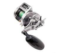 ZYNCUE Mulinello da pesca in lega di alluminio CNC compatibile con CT300MG/25CT200MG per mulinelli digitali Daiwa Saltiga, nero