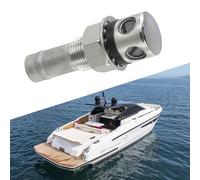 ZYNCUE Per scafo passante in acciaio inossidabile per carburante per sfiato serbatoio per marina, per camion e automobilistico - sfiato aria diritto con protezione a rete, design a incasso