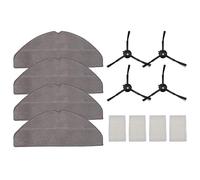 ZYNCUE Per Tapo Rv30 Max Plus/ Rv20 Max Plus Filtro Aspirapolvere Spazzola Laterale Mop Panno Accessori Aspirapolvere Lavabile Microfibra Pulizia Pastiglie Boccole Filtro Aspirapolvere