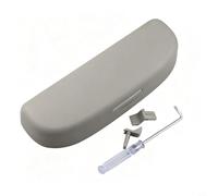 ZYNCUE Porta occhiali da sole - per V per Elysion 2013-2023, scatola per occhiali da sole con clip per aletta parasole, sicura e antiscivolo, accessorio per interni auto, grigio (grigio)