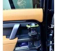 ZYNCUE Portabicchieri per auto per Rover 2020-2026, per portapacchi anteriore e posteriore, facile da installare, verde (boor a mano)