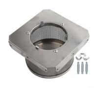 ZYNCUE Rete per riscaldamento da terrazza, emettitore e base per la maggior parte dei riscaldatori a piramide, diametro 18 cm, base schermo emettitore (10 cm)