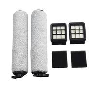 ZYNCUE Ricambio Per Rullo Spazzola E Kit Filtro Per Crosswave Hf3 Cordless 3649A, Abs Per Plastica Wet Dry Per Accessori Aspirapolvere, Confezione 2 Rulli Con Filtri Accessori Aspirapolvere