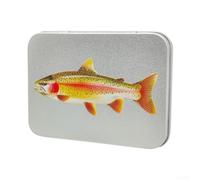 ZYNCUE Scatola per pesca a mosca, custodia in latta, per accessori da pesca (C)