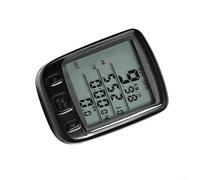 ZYNCUE Shundong SD-563A - Computer da bicicletta con display a 24 funzioni e luce notturna verde, compatibile con la maggior parte delle bici da strada MTB (B)