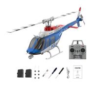 Zynflow C138PRO - Elicottero RC in scala 1/33 per adulti, 3D Stunt Brushless Motor Remote Control Helicopter con posizionamento del flusso ottico, mantenimento dell'altitudine e ritorno di un tasto