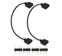 Zynqo ARGB - Cavo di prolunga 5 V 3 pin, cavo splitter ARGB, adattatore RGB per alloggiamento del computer, dispositivo di raffreddamento, 30 cm