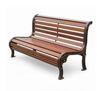 Zynqra Panchina Da Esterno,panchina Giardino,leghe Di Alluminio E Zinco,con Schienale,resistente Alle Intemperie,mobili Giardino,per Parco,cortile,portico(150cm/59in)