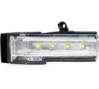 Zynther Lente in vetro dello specchietto laterale Specchietto Retrovisore Per Auto A per LED Per Indicatori Di Direzione Per F150 Per F 150 Per Pick-up 2015-2019(L)
