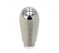 Zynther Pomello del cambio per auto Pomello del cambio per Renault per Megane 2 MK2 per Clio III MK3 per Scenic II leva, braccio a penna a sfera(Chromed Cap (Gloss))