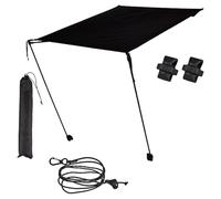 Zyntora Baldacchino per sedie da giardino, ombrellone da spiaggia, resistente, portatile, per salotto, adulti, viaggi, patio, portelloni posteriori, giardino, all'aperto, escursionismo