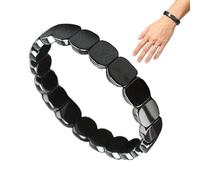 Zyntora Bracciale in Ematite per Uomini,Gioielli Maschili Alla | Rivendica Il Stile Braccialetto Ematite Uomo | Per Compleanno, Laurea, San, Padre, Marito, Fidanzato, Compagni Di Classe