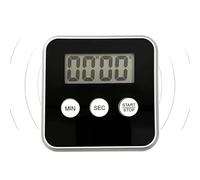 Zyntora Cronometro Cucina Digitale,Display LCD con Calamita e Allarme Sonoro - Timer Digitale Compatto con Display per Sport Palestra Riunioni Sonno Studio