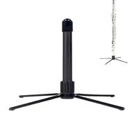 Zyntora Supporto Clarinetto - Supporto Strumenti Pieghevole Portatile Con Base In Metallo A 4 Gambe,Sostegno Flauto | Viaggio Esterno Halloween Ringraziamento Vacanza Festa Di Compleanno Famiglia