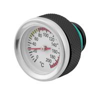 Zyntora Tappo Serbatoio Olio Moto - Coperchio Con Indicatore Di Temperatura | Ricambio Tappo Serbatoio Olio Moto - Per Motociclisti Officine Riparazioni Meccanici Restauro Appassionati Di Motociclette