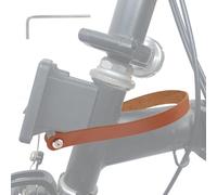 Zyntora Tiranti per bici, tasca frontale staccabile, facile da estrarre, anello di estrazione per attacco a sgancio rapido, antigraffio, anello di espansione rapida per manubrio pieghevole, unisex