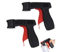 ZYOMVUN 2 pezzi pistola a spruzzo per vernice, bombolette spray, impugnatura per bombolette spray, Spray Maniglia di bombola erogatore, pistola vernice a spruzzo, impugnatura per il fai da te