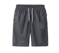 ZYPAINIY Pantaloncini Uomo,Pantaloncini di Cinque Lunghe Pantaloni da Uomo Pantaloni Sportivi Larghi Sportivo Corto in Cotone Ideale per Boxe, Calcio, Running, Tennis e Palestra