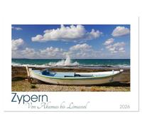 Zypern. Von Akamas bis Limassol (Tischkalender 2026 DIN A5 quer), CALVENDO Monatskalender: Urlaub auf der drittgrößten Insel des Mittelmeeres