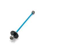 ZYPMoTo 144001 144002 144010 Assemblaggio 'Albero Centrale Acciaio ingranaggio 27T Parti di aggiornamento del Cambio Motore Compatibile con 1 14 in RC(Blue)