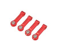 ZYPMoTo 4pcs Metallo Fisso a schiera Superiore del Braccio Compatibile con 284131 284161 284010 K989 K969 Accessori di Sostituzione delle Parti di Auto di Controllo Telecomando(Red)