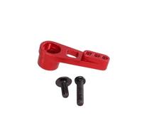 ZYPMoTo Il Braccio servo in Metallo 46T Funziona con JX Digital Servo Model PDI-1181MG 18G 3. Servo in Metallo da 5 kg Servo Compatibile Servo Arm Part(Red)