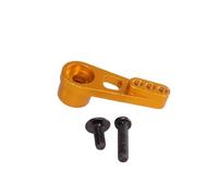 ZYPMoTo Il Braccio servo in Metallo 46T Funziona con JX Digital Servo Model PDI-1181MG 18G 3. Servo in Metallo da 5 kg Servo Compatibile Servo Arm Part(Gold)