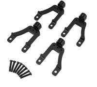 ZYPMoTo Upgrade in Metallo a Montaggio di Shock per MN128 MN86 MN86S G500 1 12 RC Compatibile con Parti OP Installazione Non distruttiva(Black)