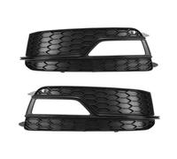 zyppk 1 paio di griglie fendinebbia for auto adatte for A5 SLine S5 2013-2016 8T0807681K 8T0807682K Copertura cornici della griglia dei fendinebbia del paraurti anteriore