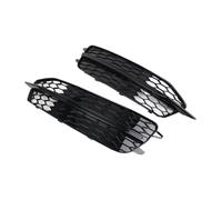 zyppk 1 paio di griglie for fendinebbia a nido d'ape for paraurti anteriore auto adatte for S6 A6 C7 S Line 2012-2014 cornici della griglia dei fendinebbia del paraurti anteriore