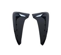 zyppk 1 paio griglie copertura for uscita aria parafango auto adatte for X5 F15 2014-2018 cornici della griglia dei fendinebbia del paraurti(One pair black)