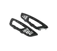 zyppk 2x Griglia fendinebbia paraurti anteriore adatta for Ford, Focus Hatchback Station Wagon 2015-2018 Telaio a nido d'ape cornici della griglia dei fendinebbia del paraurti