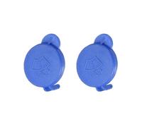 zyppk Coperchio del serbatoio liquido lavavetri for Ford, Fiesta Mk5 2002-2008, Fusion 2001-2012, Figo Ce 2011-2015 coperchio del serbatoio del liquido lavavetri del vano motore(2X)