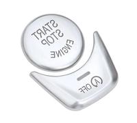zyppk Copertura centrale avvio e arresto dell'auto, adatta for BMW, serie 5 G30 X3 G01 X4 G02 GT6 freno a mano P Auto H copertura del pulsante di avviamento dell'auto(Model A)