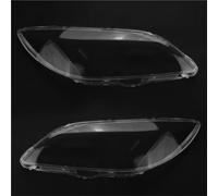 zyppk Copertura for faro anteriore adatta for Mazda, 3 M3 Berlina 2006-2012, paralume for sinistro e destro copri fari trasparente(Pair)