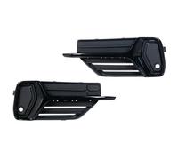 zyppk Griglia copertura fendinebbia paraurti anteriore auto adatta for Volvo, XC90 2016-2019 31383822 cornici della griglia dei fendinebbia del paraurti(Left and Right)