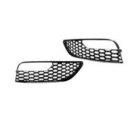 zyppk Griglia di copertura fendinebbia paraurti anteriore auto 2 pezzi adatta for A3 2012-2016 8V3807681 griglia a nido d'ape cornici della griglia dei fendinebbia del paraurti