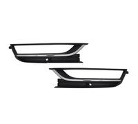 zyppk Griglia di copertura for fendinebbia anteriore for auto, adatta for VW/Volkswagen/Passat B7 2011-2015 cornici della griglia dei fendinebbia del paraurti(Left and Right)