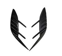 zyppk Griglia di ventilazione laterale for auto, 2 pezzi, adatta for KIA, Stinger 2017-2023, accessorio for paraurti cornici della griglia dei fendinebbia del paraurti(Carbon Look)